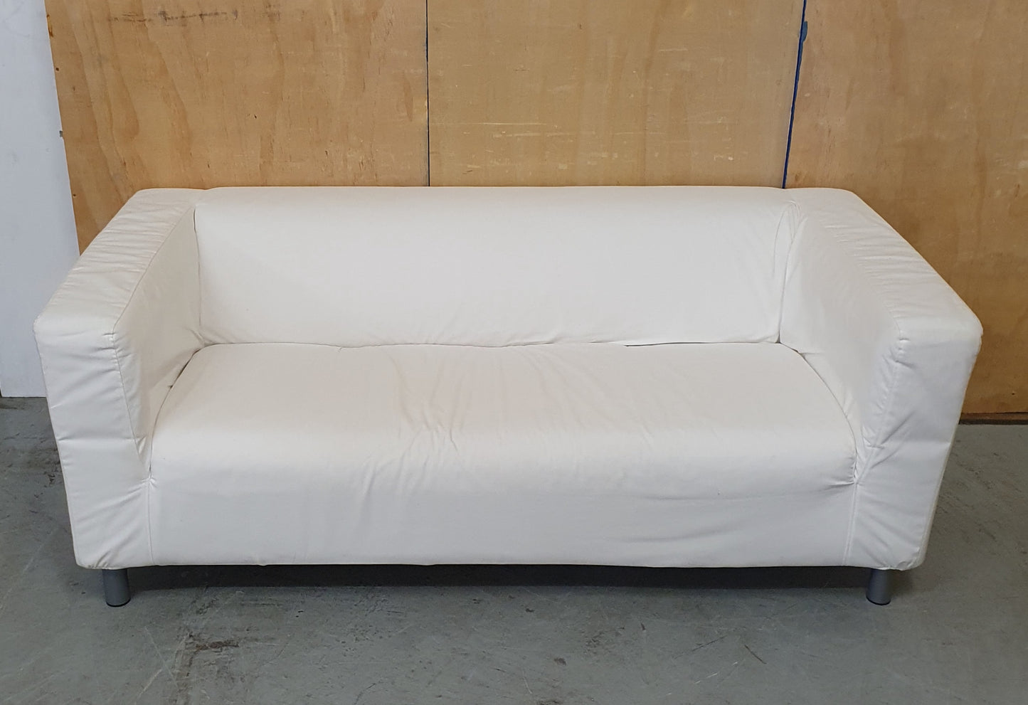 IKEA KLIPPAN White 2 Seater Sofa - 104858