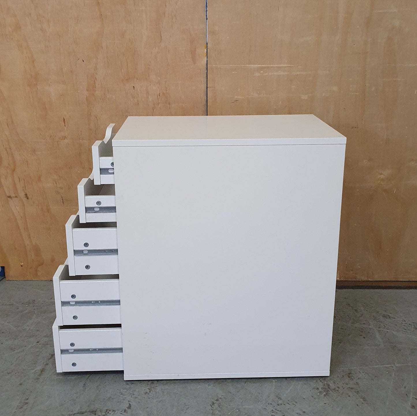 IKEA ALEX White Wood Drawers - 104116