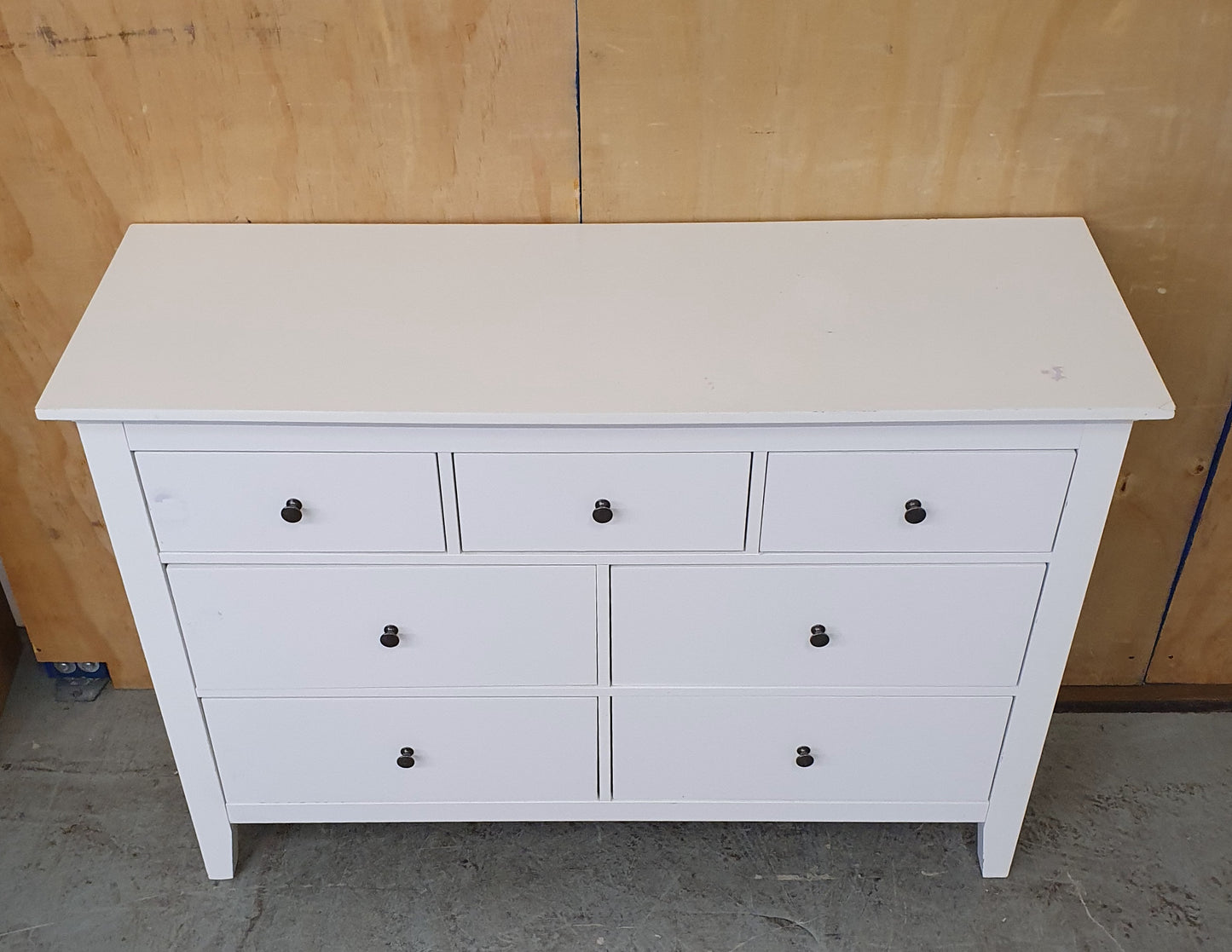 IKEA IDANÄS White 7 Drawer Wood Chest of Drawers - 104491