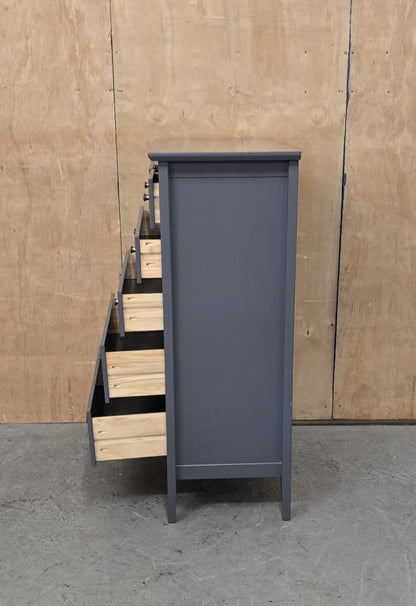 IKEA IDANÄS Grey Large Wood 6 Drawer Chest of Drawers - 104719