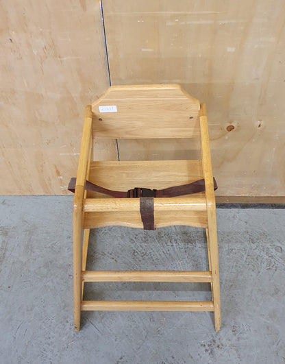 Children's Wooden High Chair - 101688