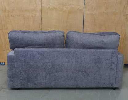 Grey Soft Fabric 2 Seater Sofa with Removable Cushions - 104040
