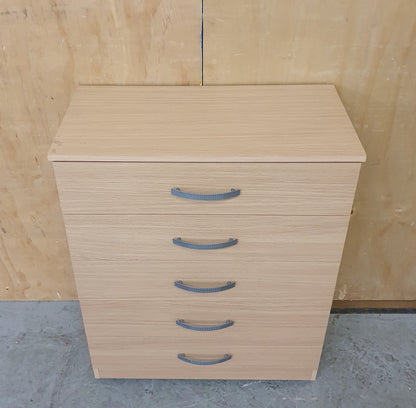 5 Drawer Wood Chest of Drawers - 104866