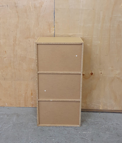 Small Wood 2 Shelf Bookcase - 130825-05