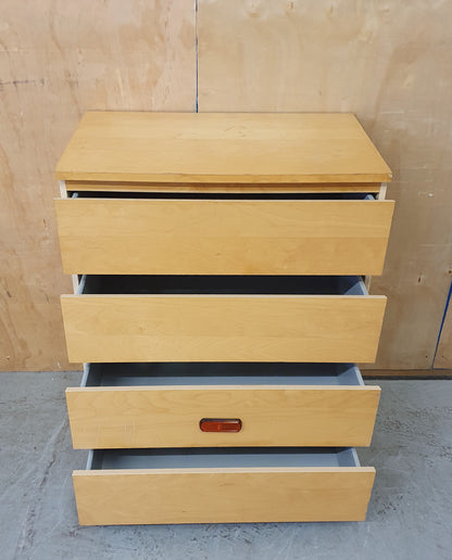 IKEA MALM 4 Drawer Chest of Drawers - 104249