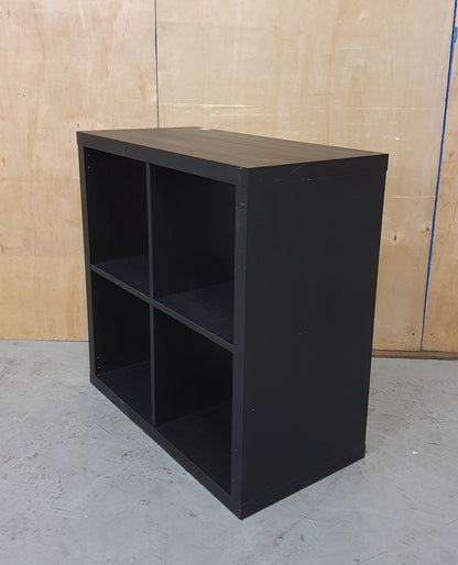 IKEA KALLAX Black Unit - 161124-01