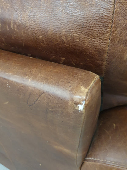 Brown Leather Armchair - 103934