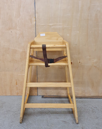 Children's Wooden High Chair - 101685