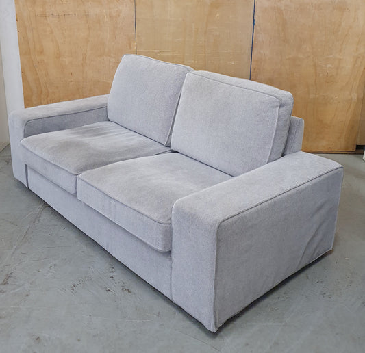 IKEA KIVIK Light Grey 2 Seater Sofa - 104784