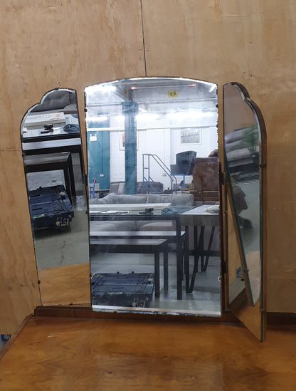 Vintage 2 Drawer Dressing Table with Mirror - EL103879