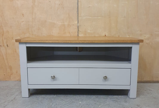 Grey Wood TV Stand with 1 Drawer - EL104500