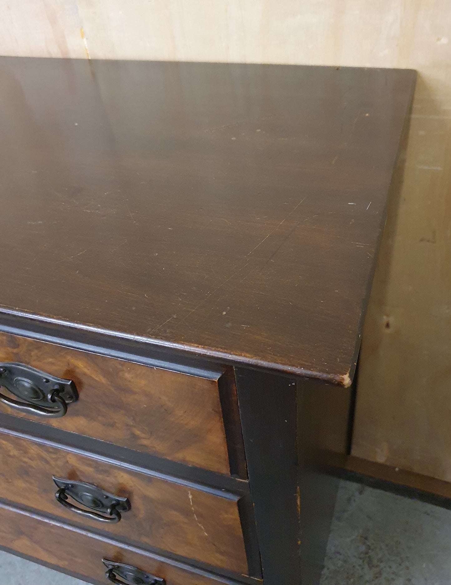 Vintage 3 Drawer Chest of Drawers - 104809