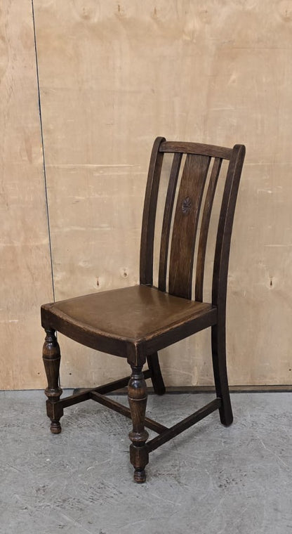 Single Mahogany Vinatge Dining Chair - 140925-03