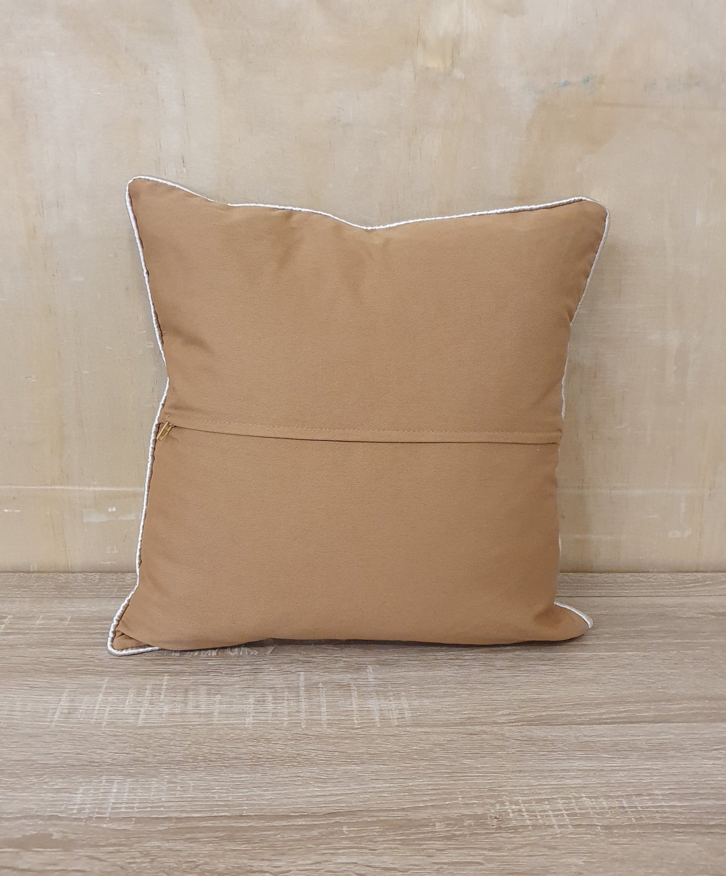 MAYRIDGES Silk Cushion Cover with Printed Design Zip - M140824-09