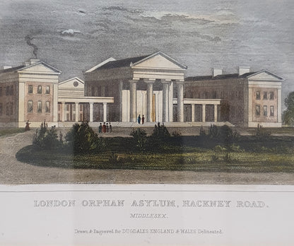 London Orphan Asylum, Hackney Road Vintage Art Print  - 103742