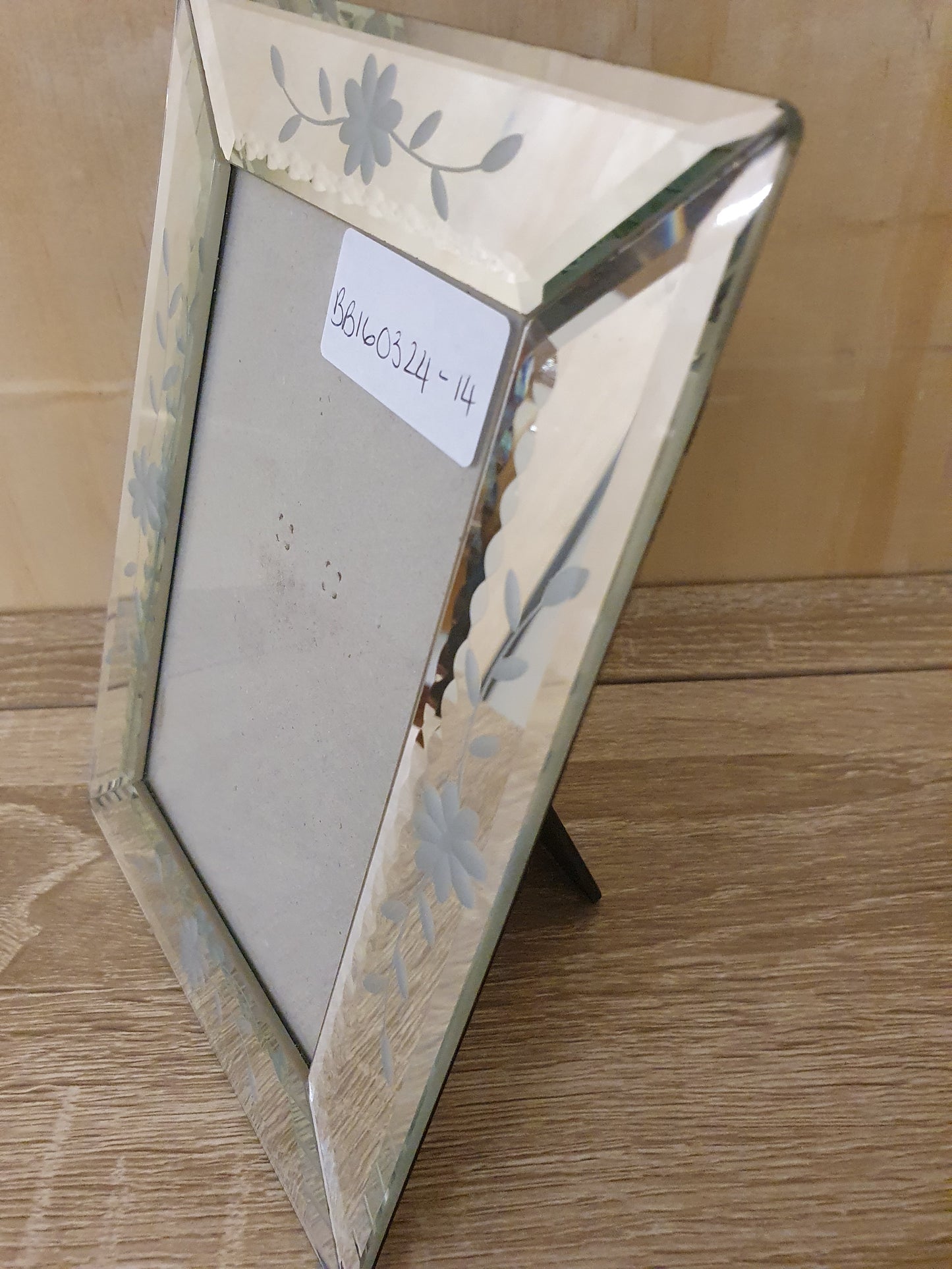 Floral Mirrored Picture Frame - BB160324-14