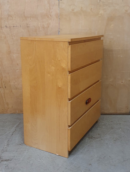 IKEA MALM 4 Drawer Chest of Drawers - 104249