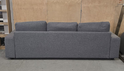 IKEA VIMLE Grey Fabric 3 Seater Sofa - 104748