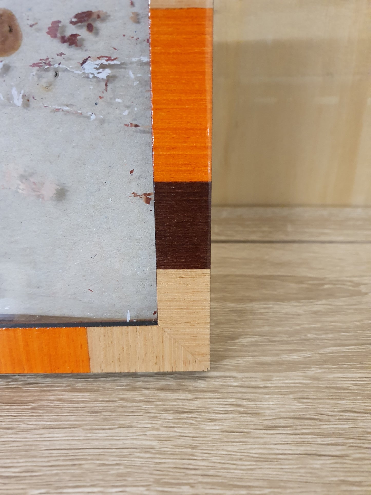 Orange and Brown Small Picture Frame - BB160324-10