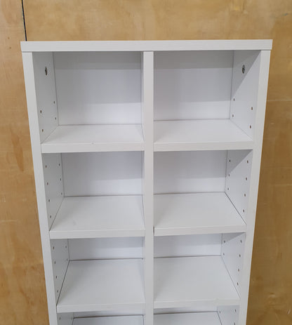 Small White Cubby Hole Shelving Unit - 102955