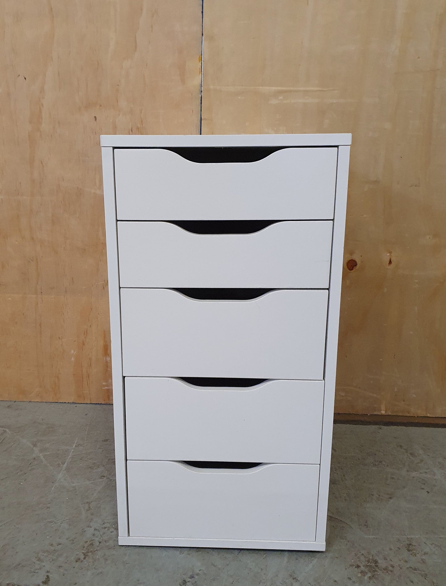 IKEA ALEX White Wood Drawers - 104116
