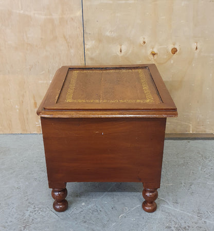 Wood Storage Box with Open Top Decorative Lid - EL104402