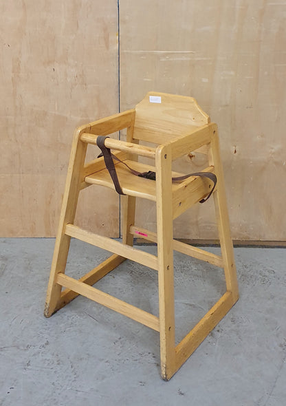 Children's Wooden High Chair - 101685