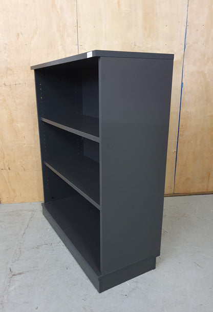 Large Heavy Duty Slate Grey Bookcase - 103086