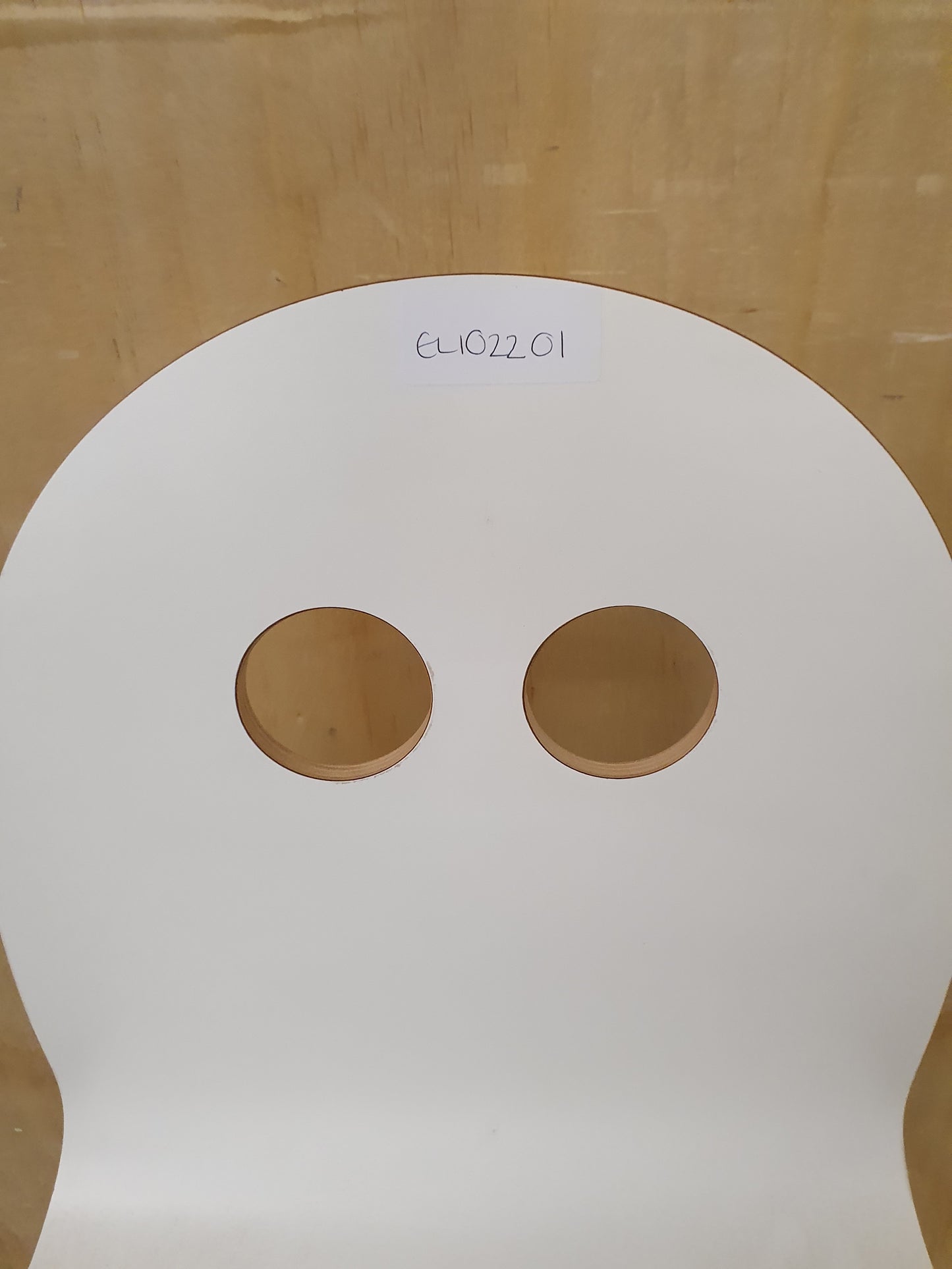 Children's White Wooden Chair - EL102201