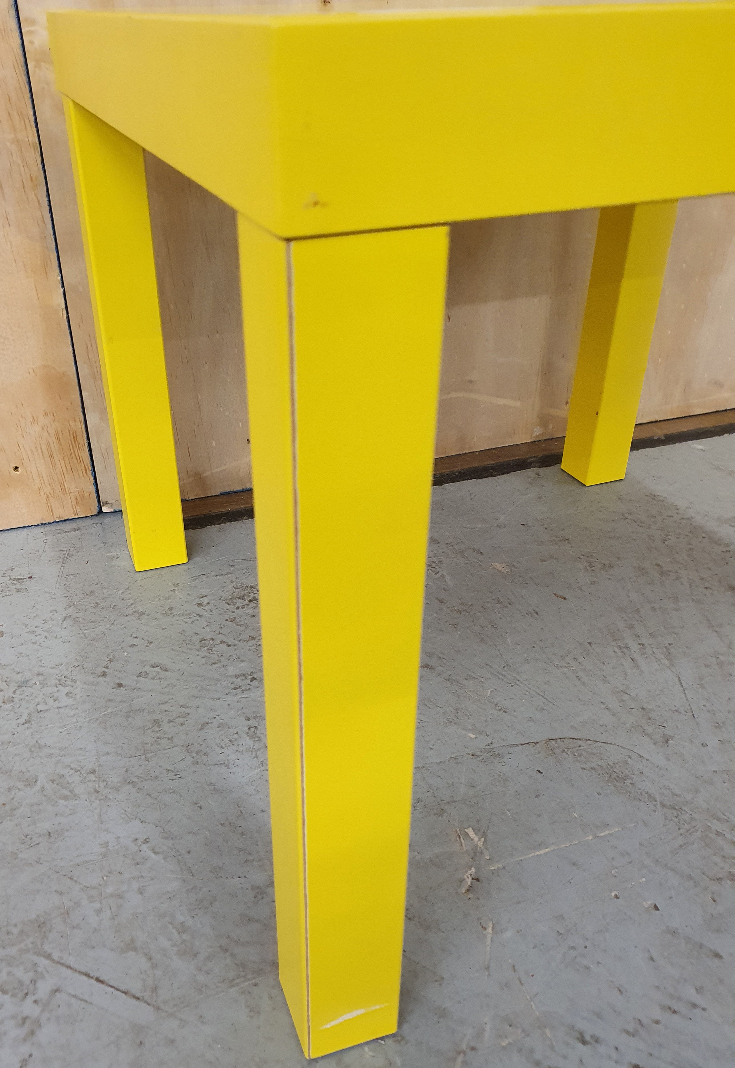 Ikea yellow deals table