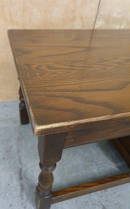 Large Mahogany Coffee Table with Centre Door - EL104936