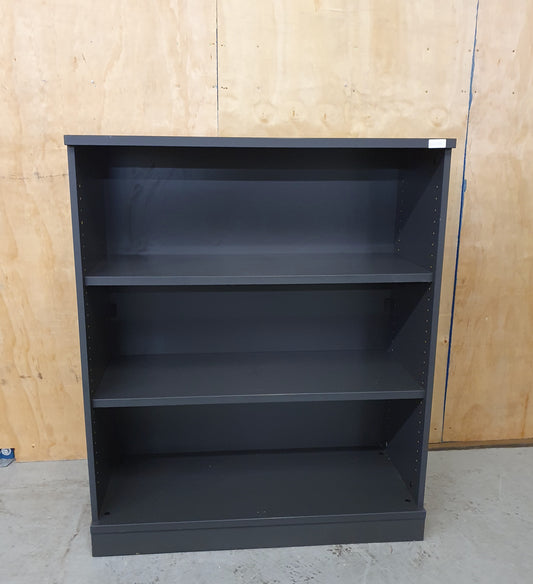 Large Heavy Duty Slate Grey Bookcase - 103086