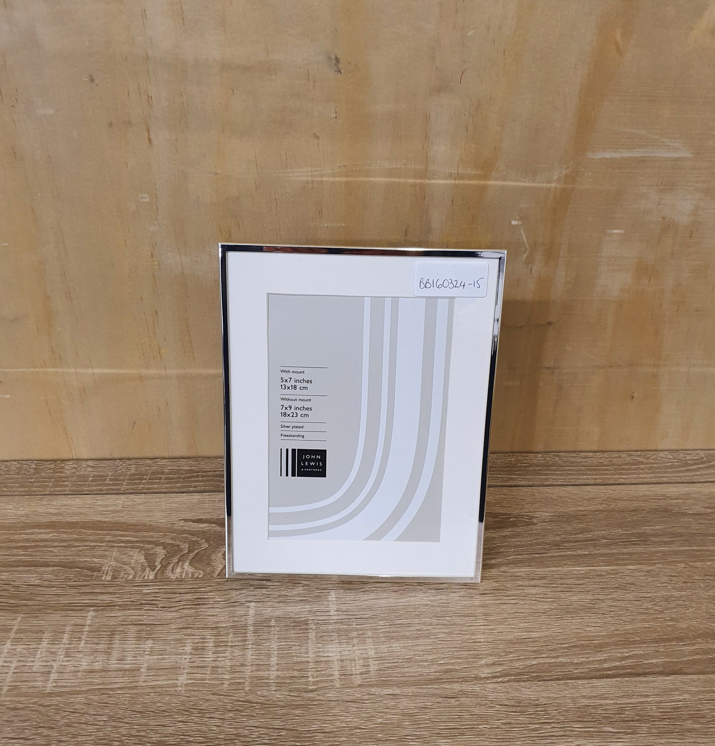 JOHN LEWIS Silver Small Picture Frame - BB160324-17