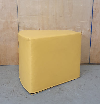 PINEAPPLE Yellow Waterproof Triangular Modular Pouffe - P102554