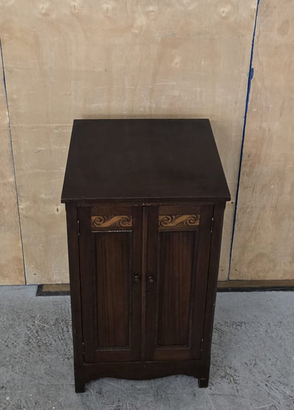 ITONIA Vintage Mahogany Cabinet with 1 Internal Shelf - 140925-07