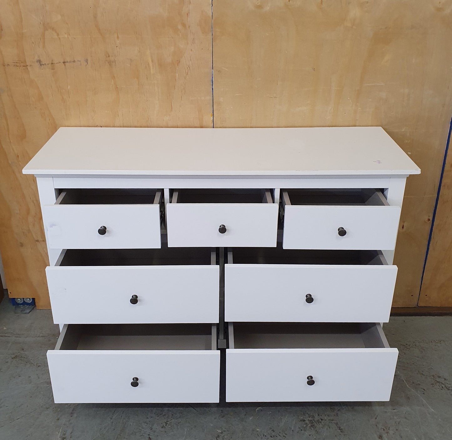 IKEA IDANÄS White 7 Drawer Wood Chest of Drawers - 104491