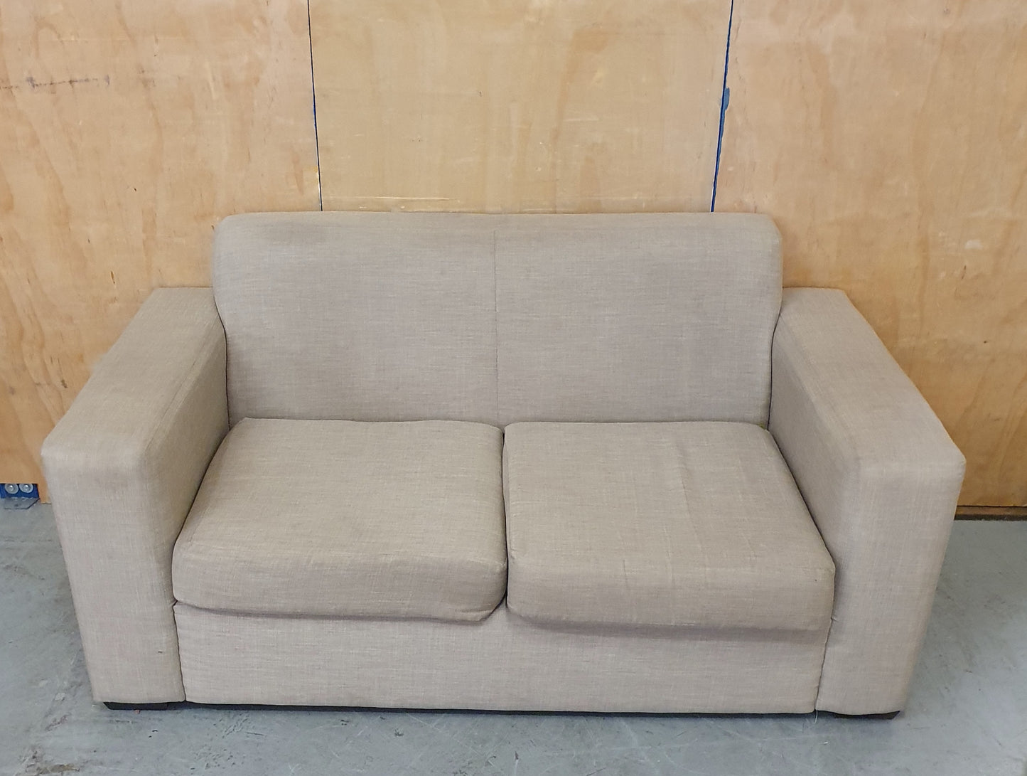 2 Seater Beige Modern Sofa - 104818