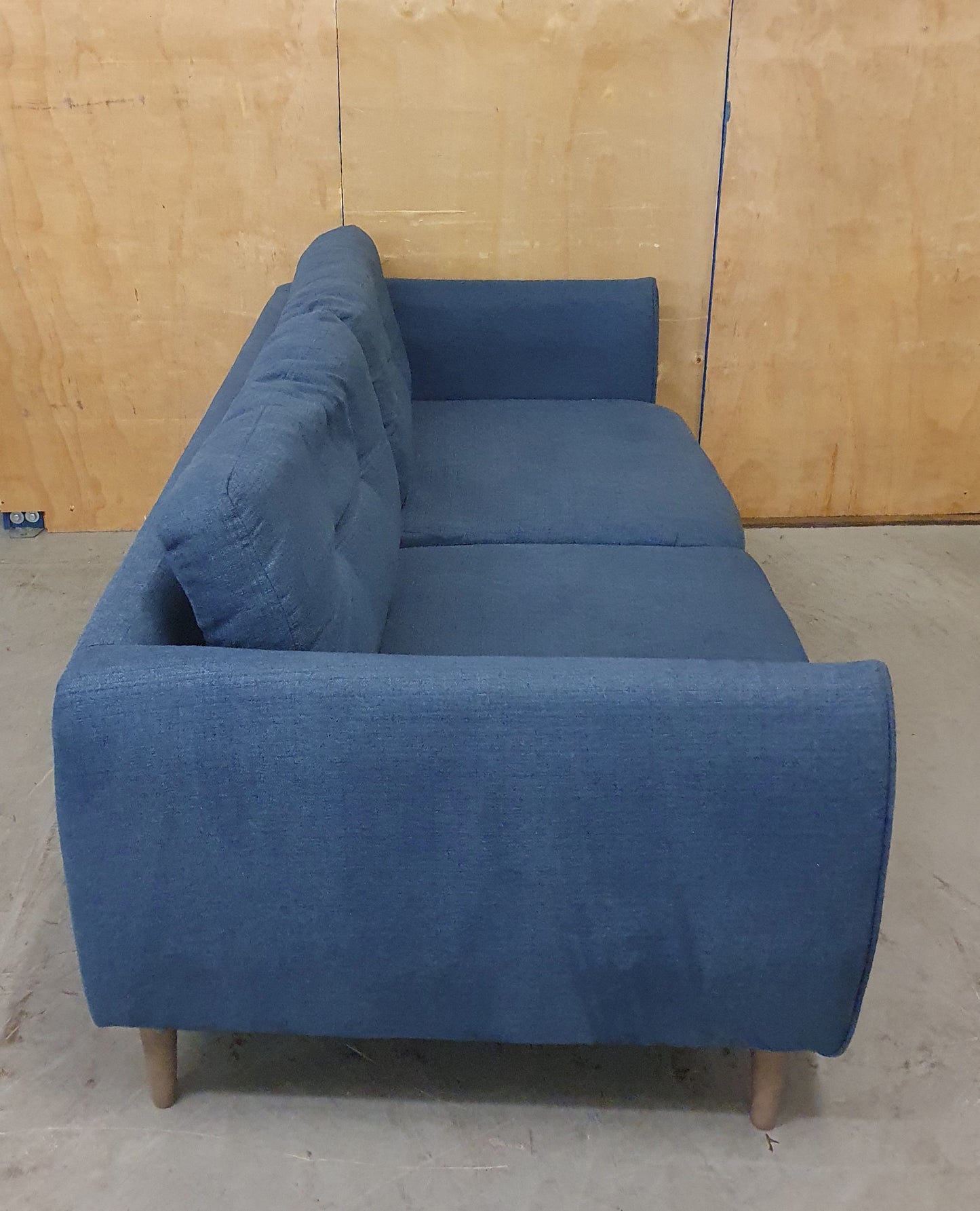 Modern Blue 2 Seater Sofa - 104764