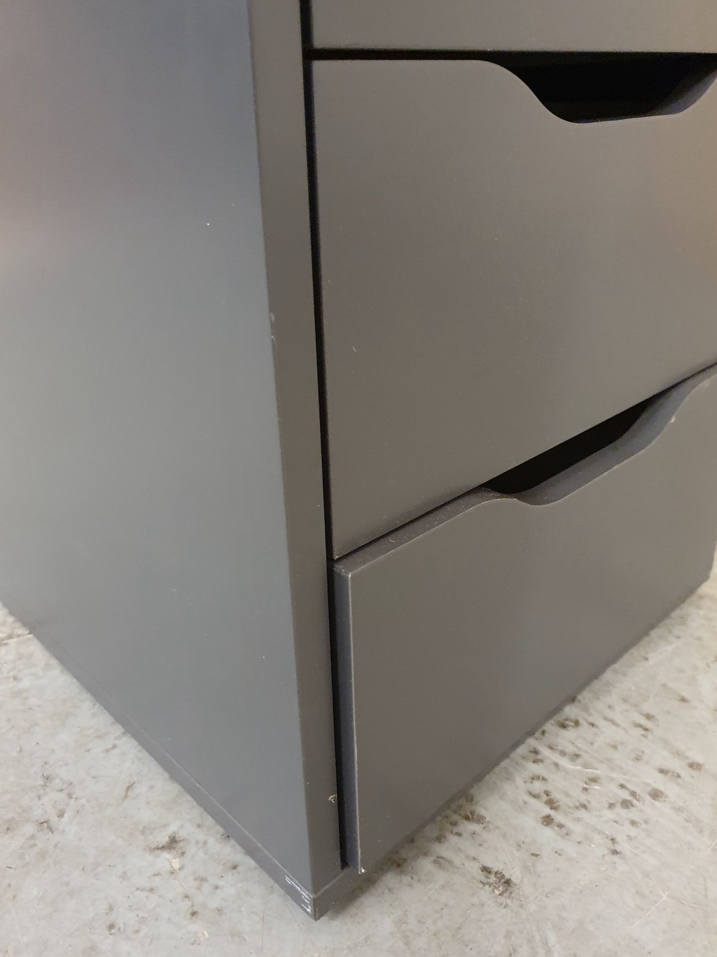 IKEA ALEX Grey Wood Drawers - EL104400