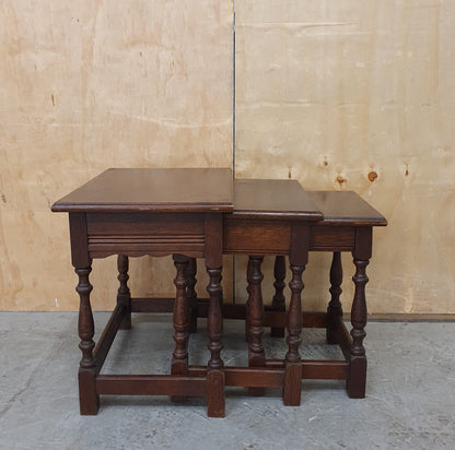 3 Mahogany Nest of Tables - 104899