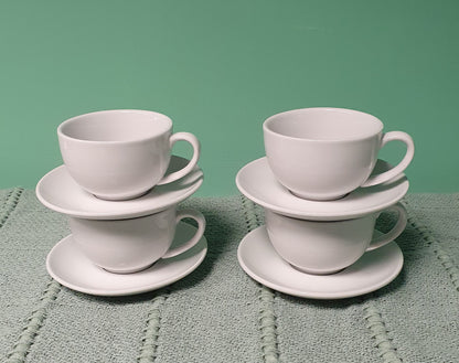 OLYMPIA 4 Teacup and Saucer Set - BB230823-8