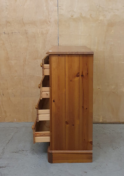 5 Drawer Pine Chest of Drawers - 104798