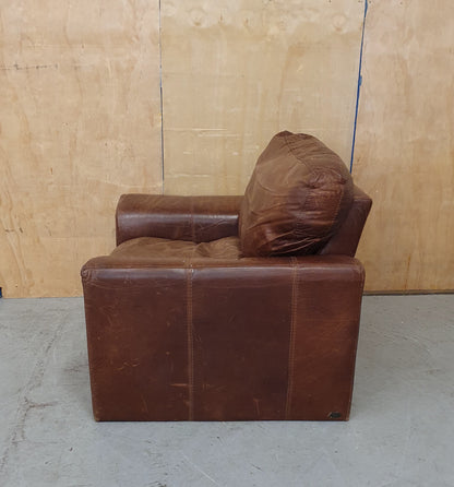 Brown Leather Armchair - 103934