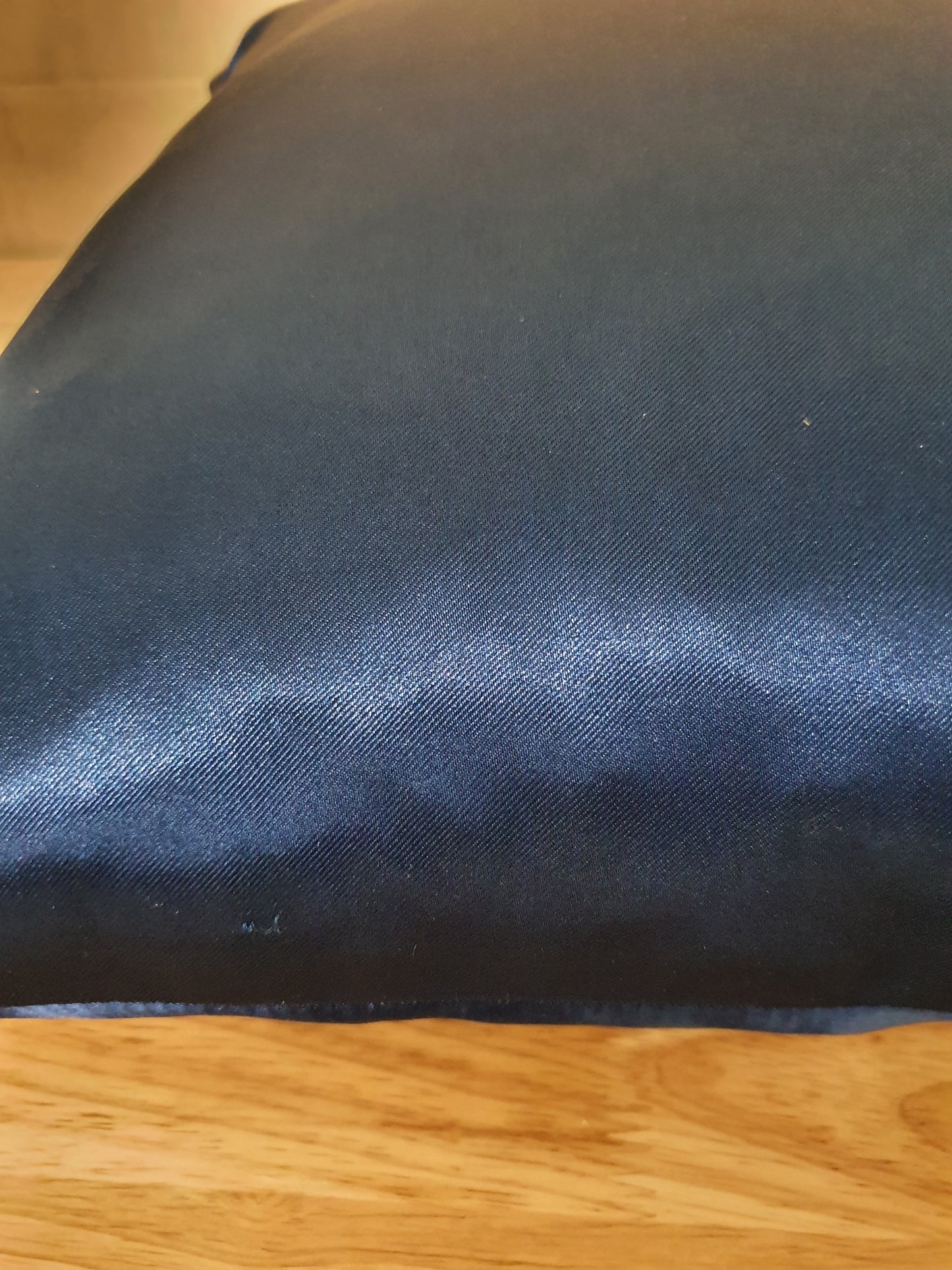 Navy Blue Silky Single Cushion - LQ100855