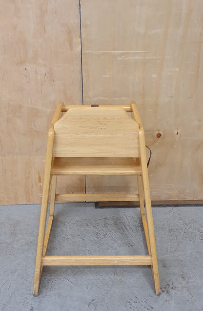 Children's Wooden High Chair - 101688