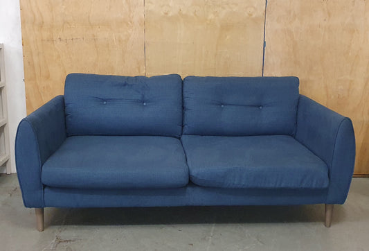 Modern Blue 2 Seater Sofa - 104764