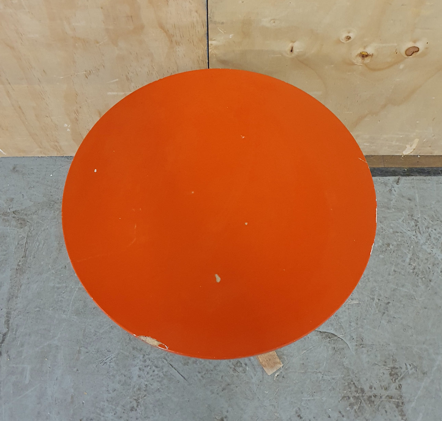 IKEA Burnt Orange 3 Leg Coffee Table - EL104932