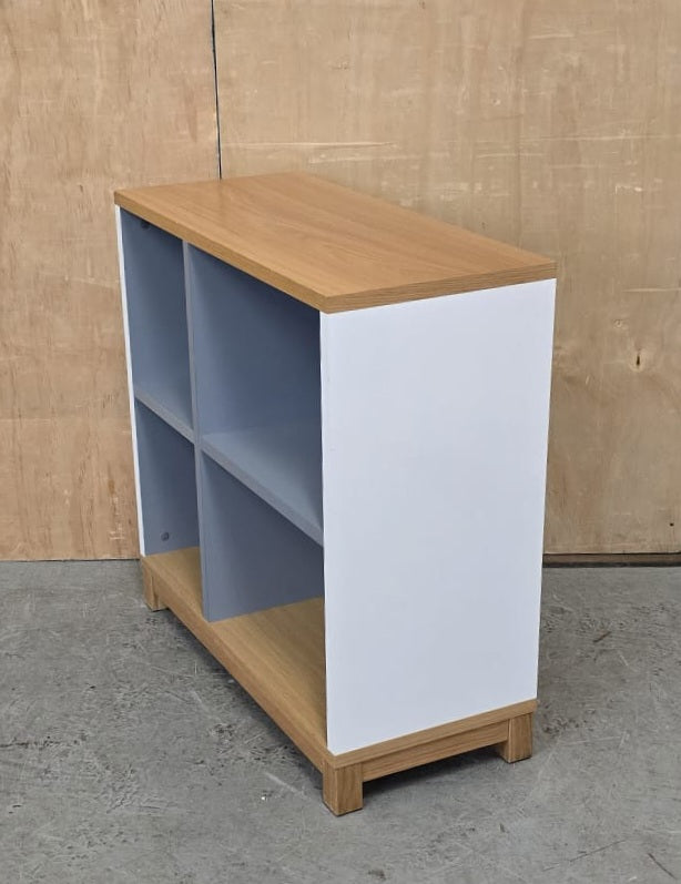 White and Grey Wooden Shoe Storage - 104723