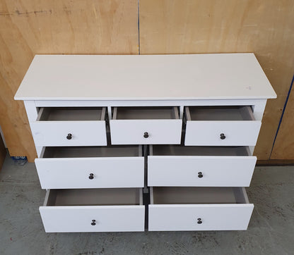 IKEA IDANÄS White 7 Drawer Wood Chest of Drawers - 104491