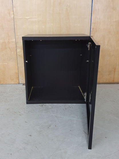 Black Large Cabinet with Door - 311024-03